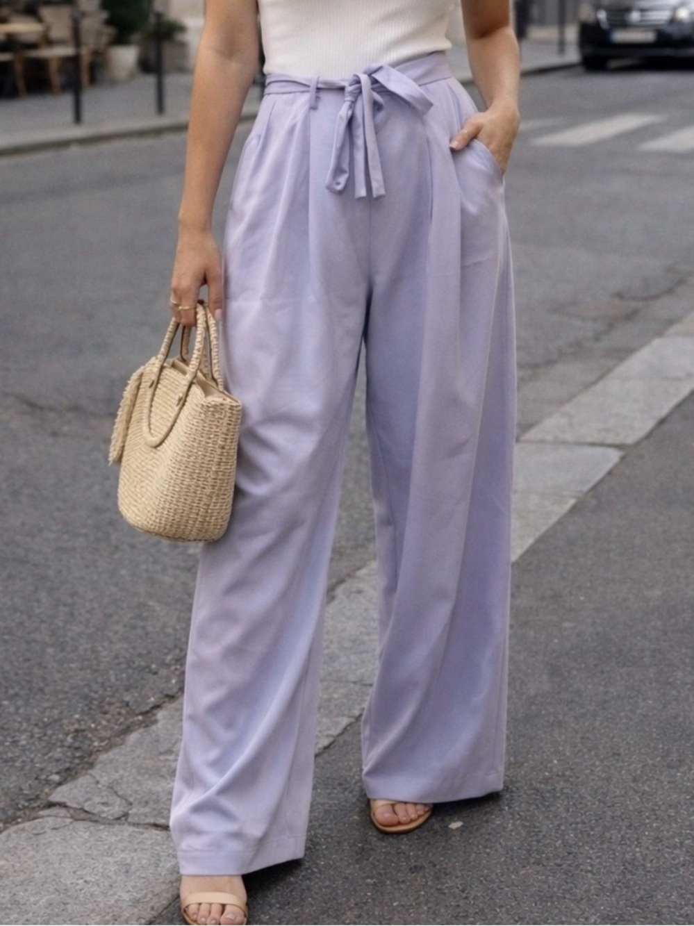 *NWT* Skies are Blue Trousers in Lilac